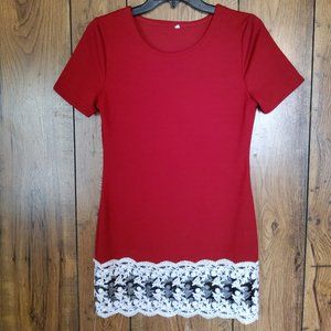 Tunic , size runs small.  I would say S-XS